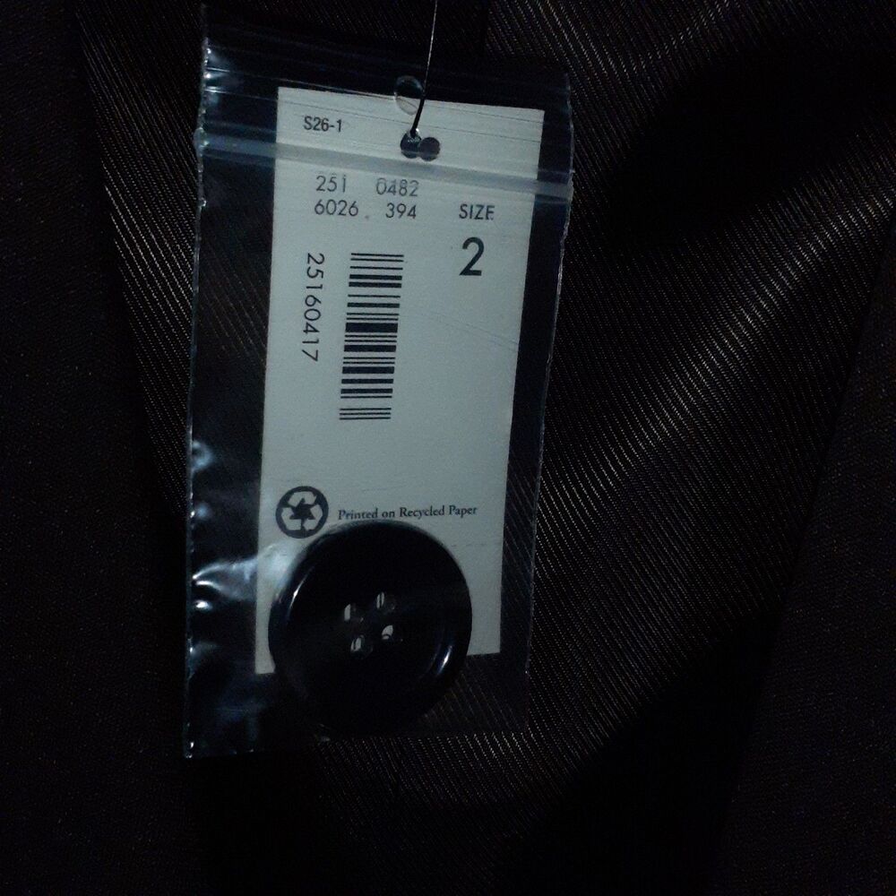 The Limited Blazer Womens 2 xs Brown Career Office Work Jacket Lined Classic new - Picture 10 of 10